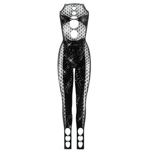 Poster Girl - Rhinestoned Janice Jumpsuit